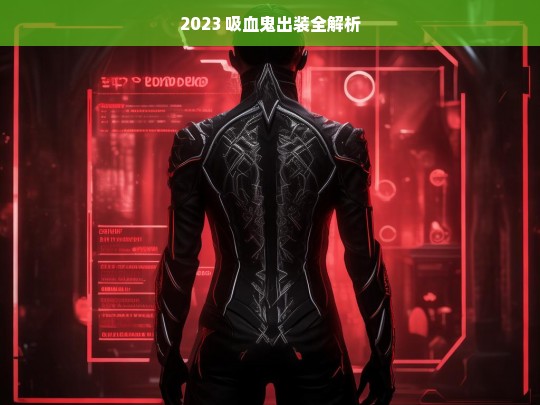 2023 吸血鬼出装全解析