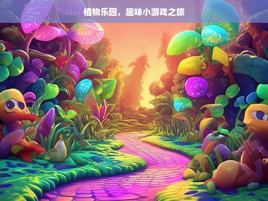 植物乐园，趣味小游戏之旅