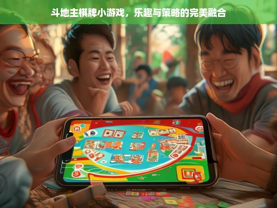 斗地主棋牌小游戏，乐趣与策略的完美融合