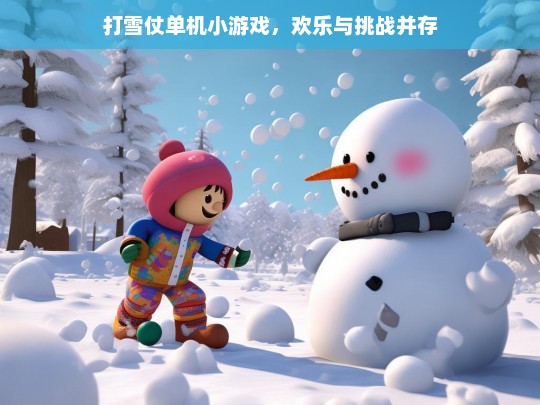 打雪仗单机小游戏，欢乐与挑战并存